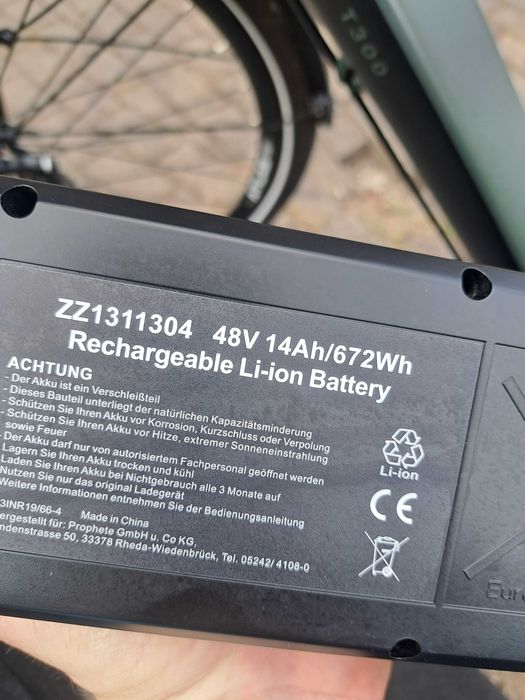 Prophete eT300 rower elektryczny dla dorosłych okazja