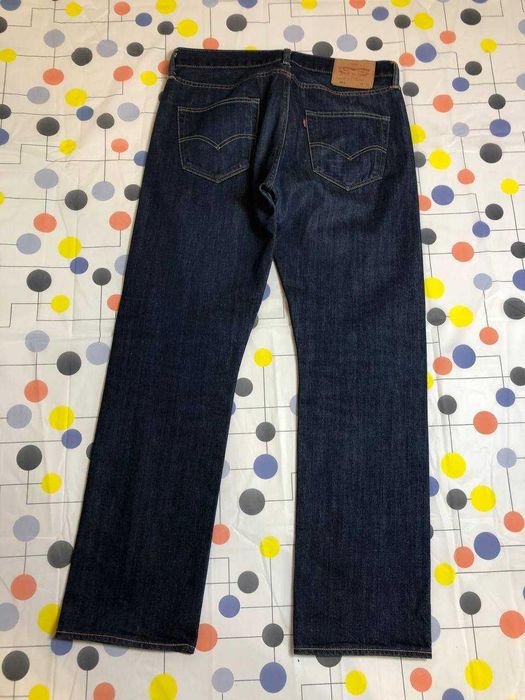 Джинсы Levi's 501 Original Fit W34 L32 темно-синие