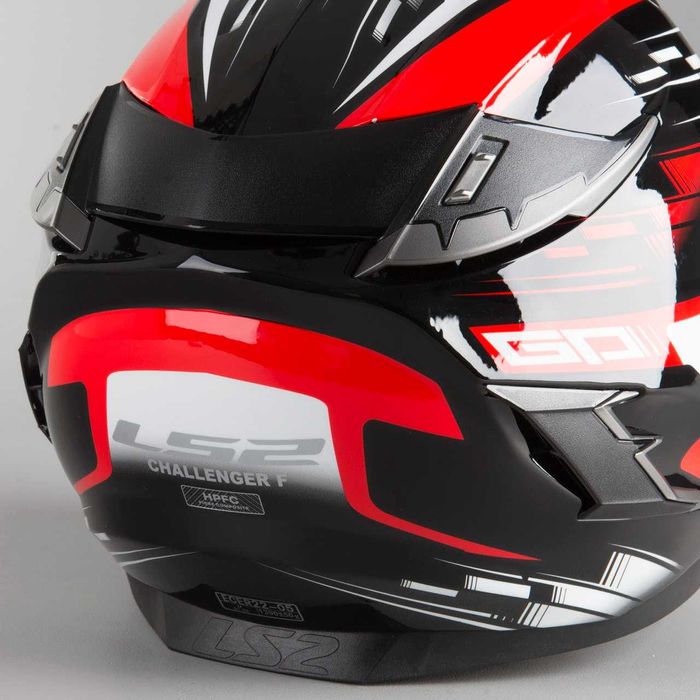 Capacete NOVO LS2 FF327 Challenger GP Carbono/Kevlar.EXTRAS.Tam XS