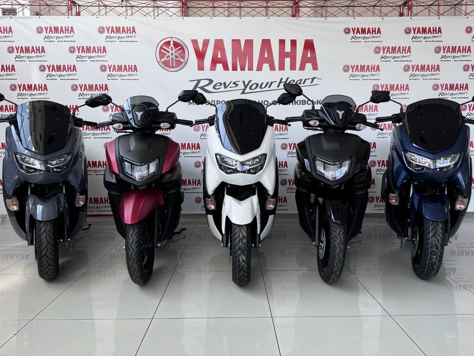 Скутери YAMAHA Нові Гарантія Мотосалон МОТОДРОМ Івано-Франківськ