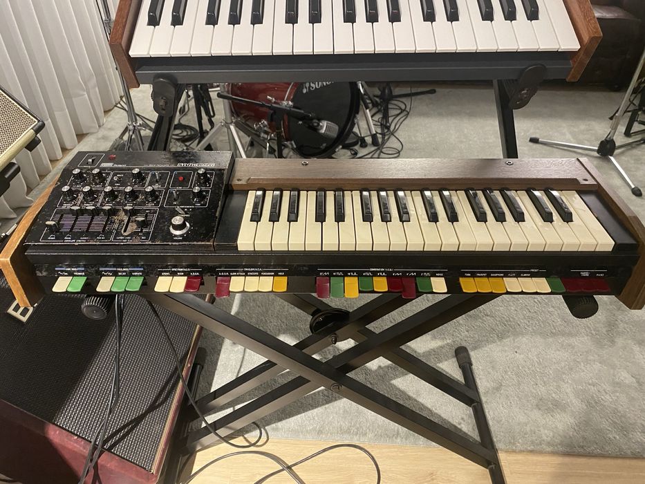 Sintetizador Roland sh 1000 - o 1.º da historia da Roland