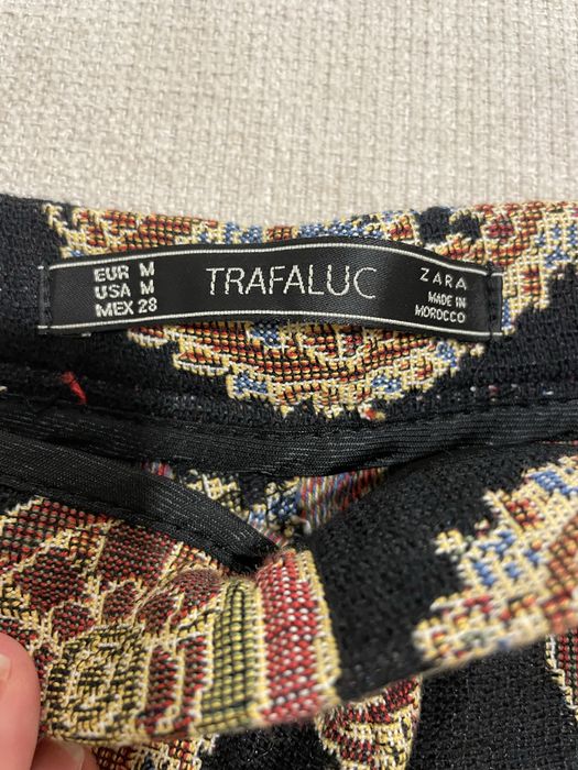 Calções zara com etiqueta