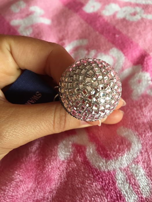 Fantastico anel da swarovski NOVO com etiqueta e caixa original