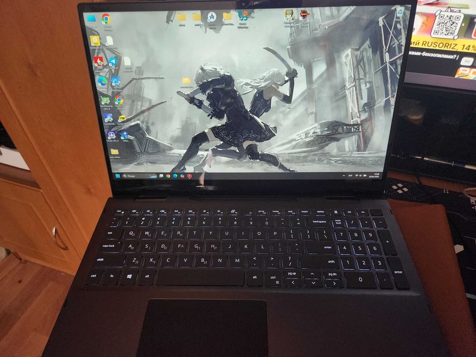 Ноутбук dell inspiron 7500 i7-10th, 4k, mx330 2gb