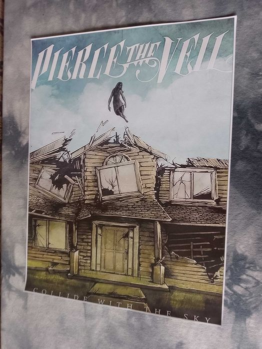 plakat na płótnie zespołu muzycznego pierce the veil