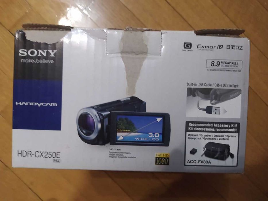 Відеокамера SONY HDR-CX250E | Full HD | black