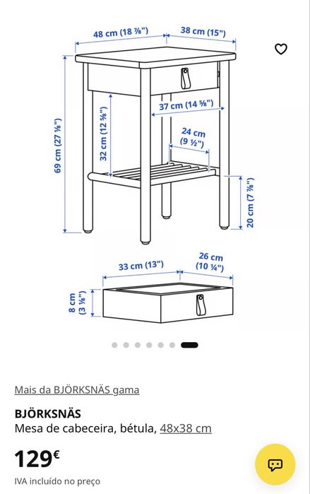 Cama Ikeia - GJÖRA 160 × 200 cm