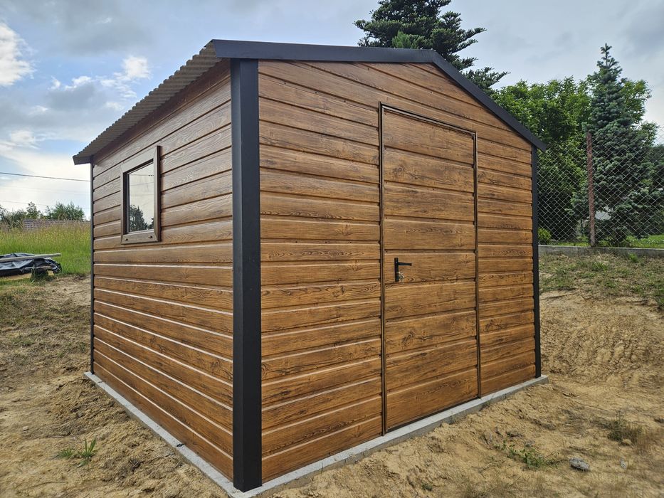 3x3 MAŁ Garaże Blaszane Garaż Blaszany Blaszak Blaszaki Domek Schowek