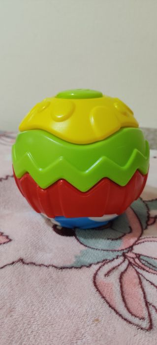 BEBELINO Игрушка Мяч 3Д-головоломка. Пирамидка. Пирамида. Погремушка.