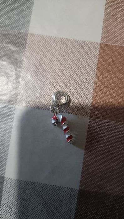 1 peça pulseira de aço  inoxidável de forma de natal cor vermelho