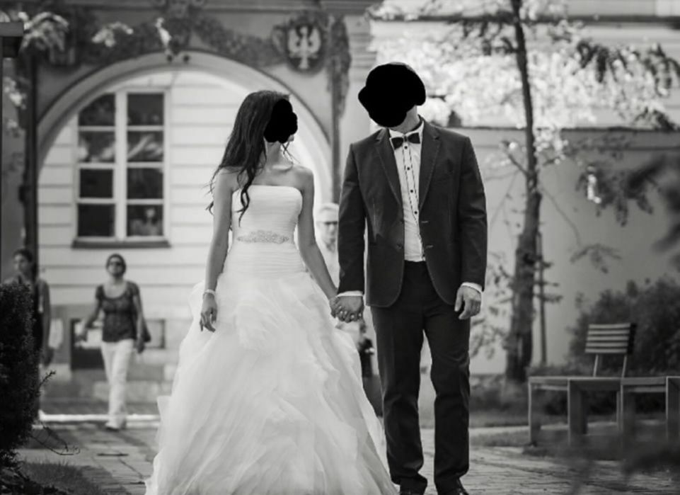 Piękna suknia ślubna rozm. 34 OKAZJA!