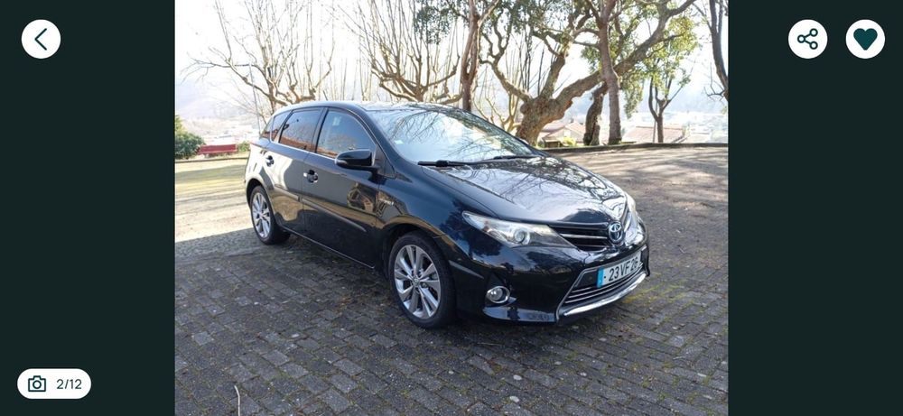 Toyota Auris 1.8 HSD Exclusive+Navi