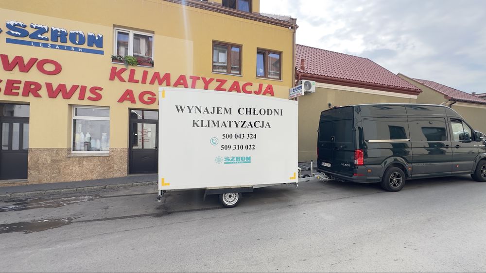 chłodnia mobilna wynajem chłodni