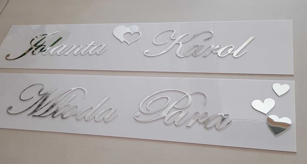 Rejestracja ślubna imiona młodej pary