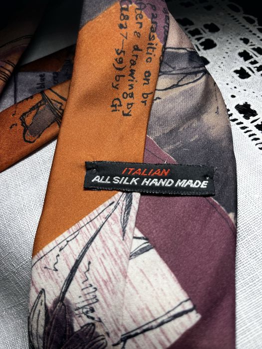 Краватка Вінтаж Шовк Преміум Ручна робота
