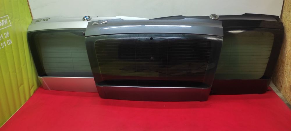 Верхняя крышка багажника BMW X5 E53 нижняя Ляда верхня БМВ Х5 Е53 скло