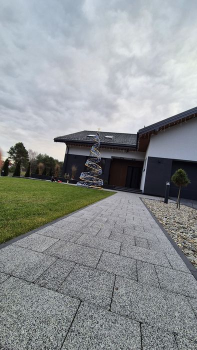 PRZEDSPRZEDAŻ !!! Metalowa choinka 3D zewnętrzna LED