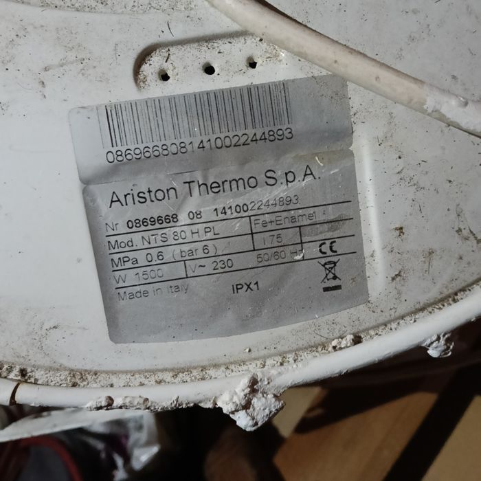 Ogrzewać wody Ariston 80