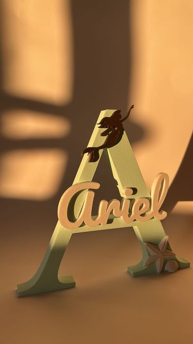 Letras 3D Personalizadas com Nome | Decoração Infantil
