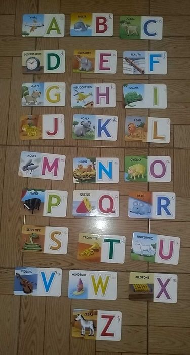 Jogo didático sobre o corpo humano, números e abecedário EDUCA