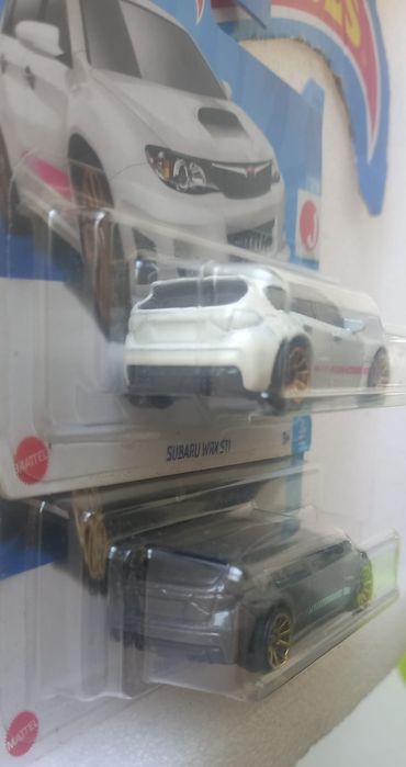 Conjunto 2 Subaru wrx sti hot wheels