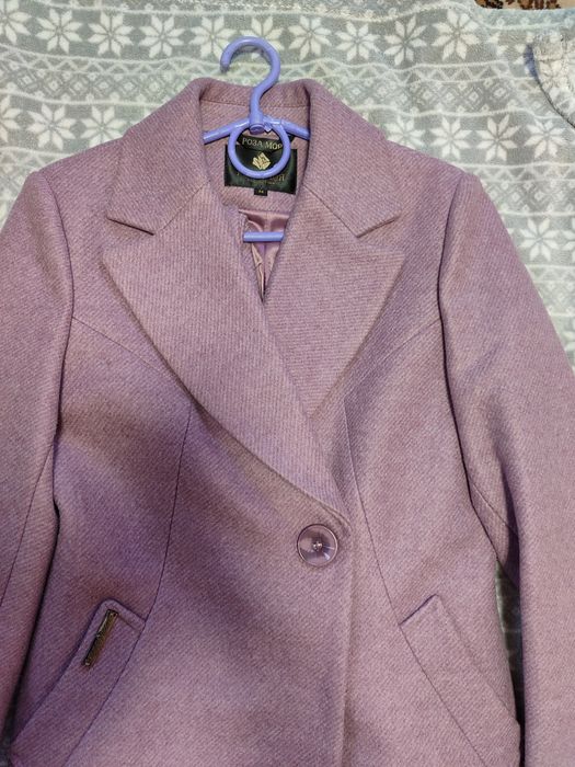 пальто пудрове кашемірове