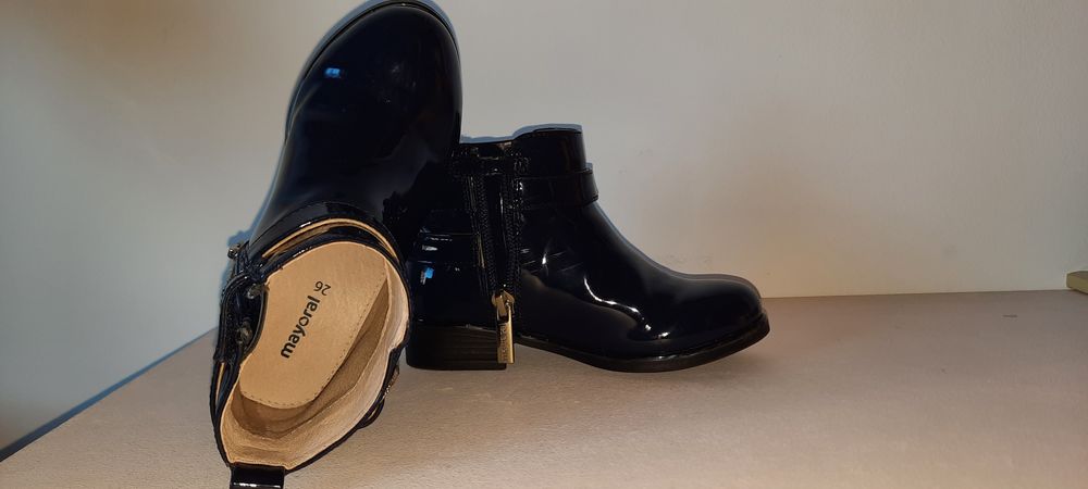 Bota azul de menina Mayoral