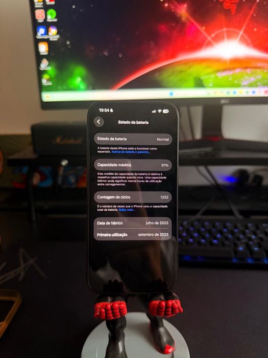 Iphone 15 pro com 256 gb