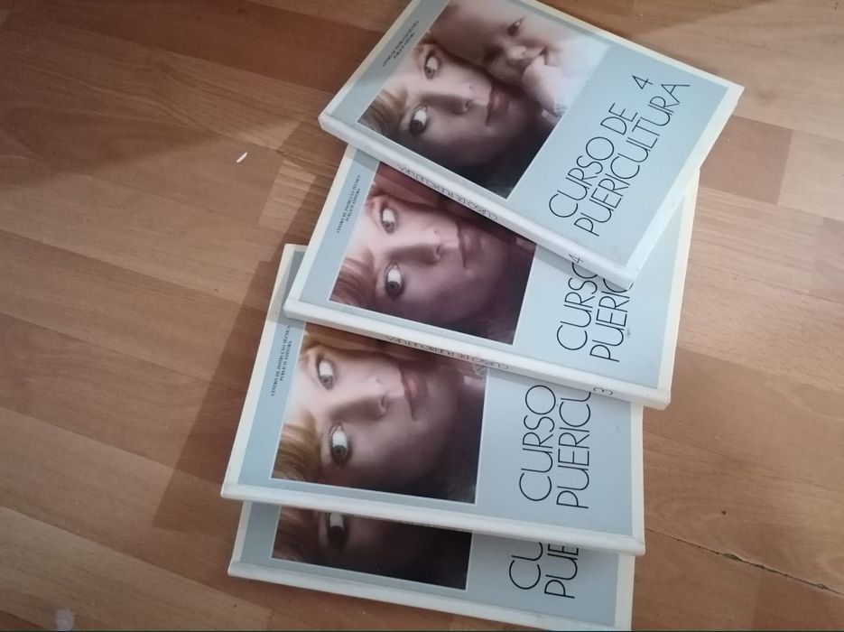4 livros de Puericultura