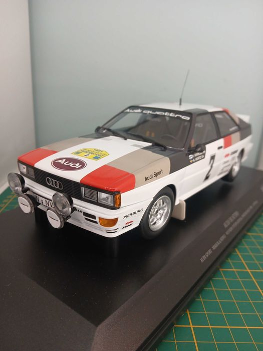 Model Rajdowy Audi Quattro 1/18 Minichamps