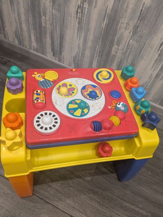 Дитячий ігровий центр,стіл з лего Fisher price