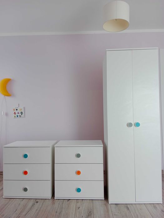 Szafa + 2x komoda dziecięca