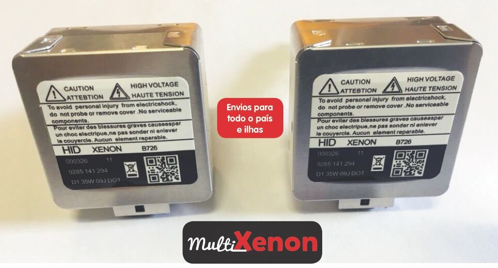 Xenon Original- Lâmpadas D1S;D2R;D3S;D4S;D5S OEM C/ Garantia