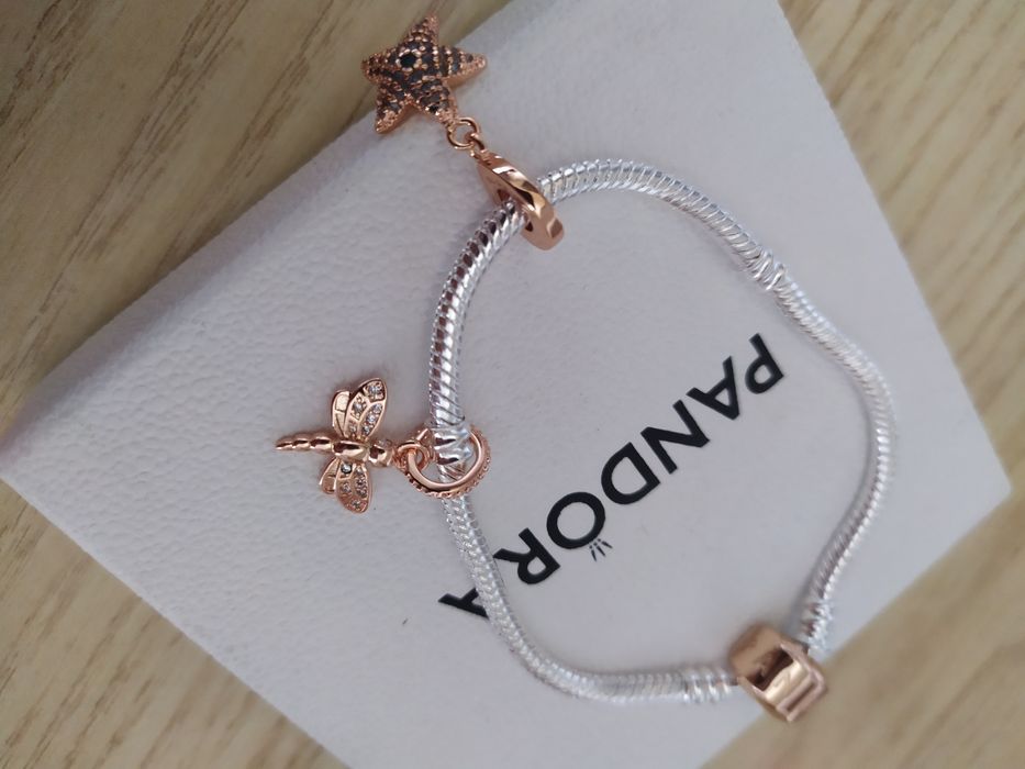 Charms zawieszka do Pandora NOWY srebrny S925 ważka