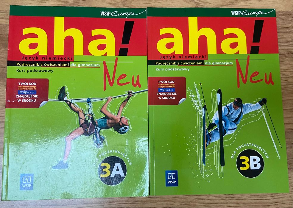 AHA! Neu język niemiecki 3A 3B