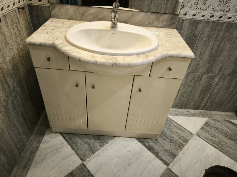 Movel wc com espelho