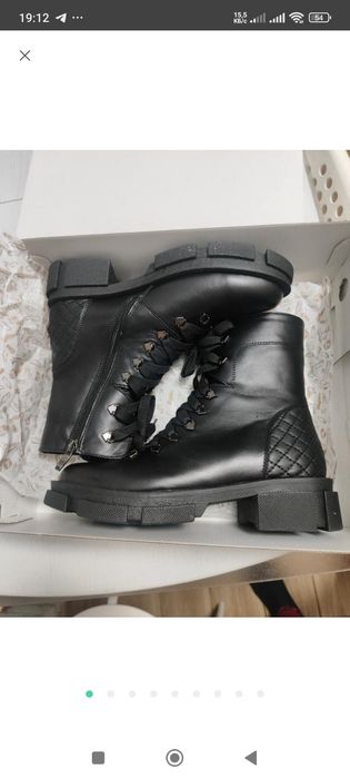 Зимові чоботи з натуральної шкіри