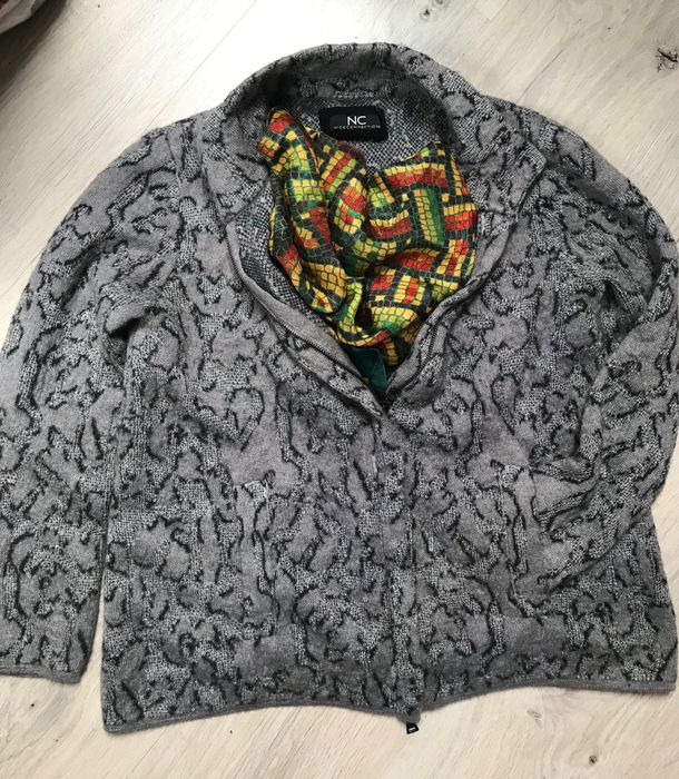 Светр Nice Connection 38 М 44 кофта джемпер кашемір кардиган вовна