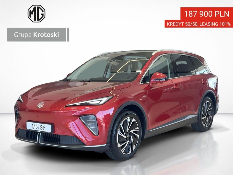 MG S6 Exclusive 244 km 77 kWh RWD Promocja