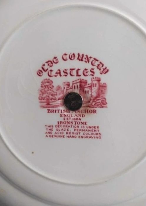 Suporte de bolos em porcelana