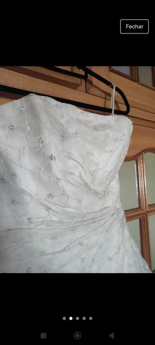 Vestido de noiva novo!  NUNCA USADO!