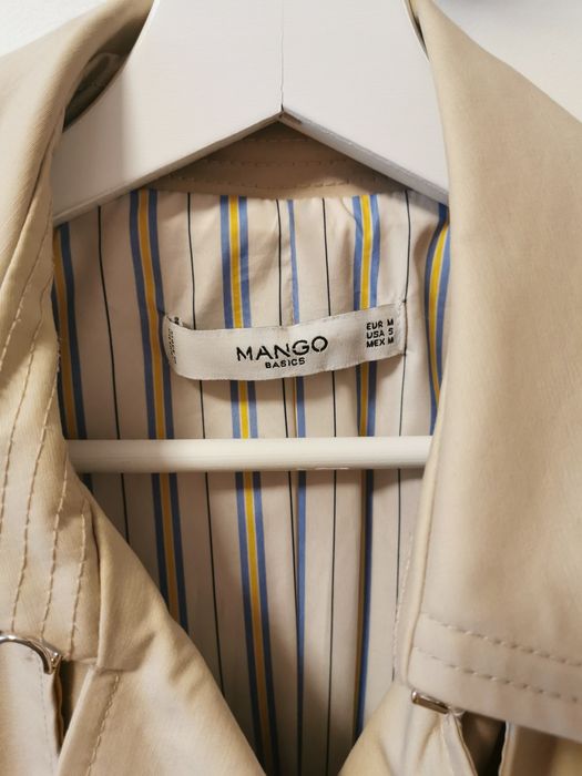 Тренч плащ MANGO