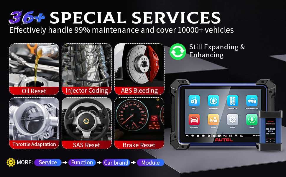 Autel IM608 II Máquina Diagnóstico OBD+ Programação IMMO Chaves (NOVO)