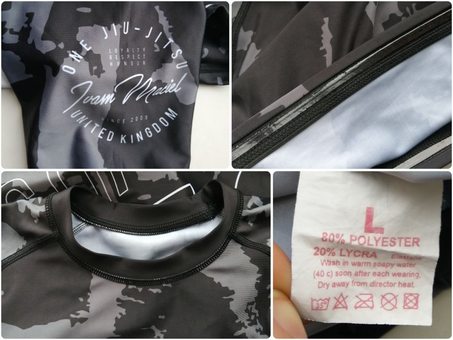 Рашгард One Jiu-Jitsu, джиу-джитсу, розмір М-L, камуфляж, ММА футболка