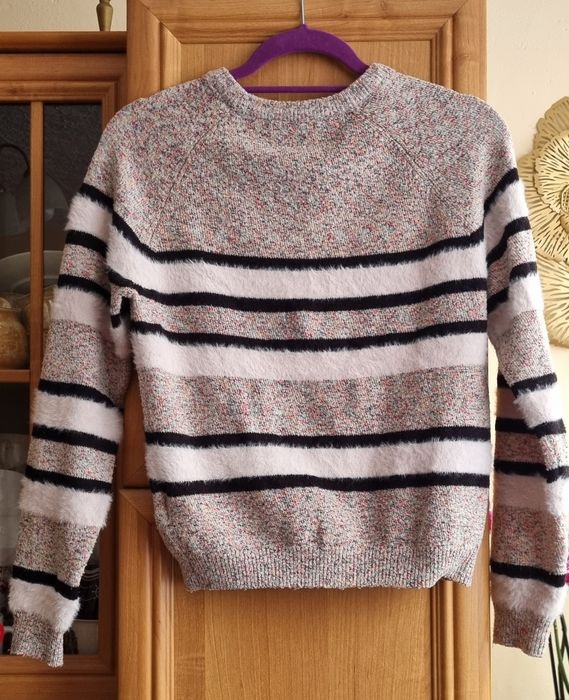 Sweterek w paski Cropp S