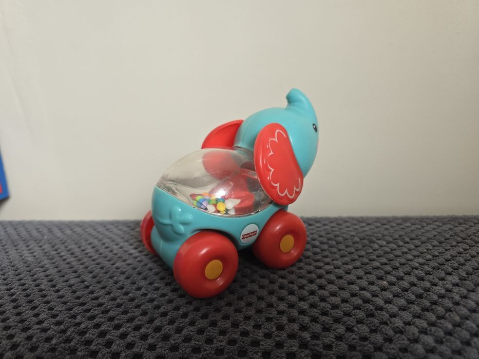 Grzechotka Fischer Price słonik