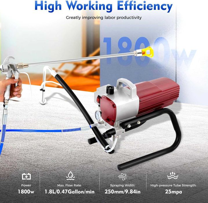 Maquina Airless 1800w NOVA