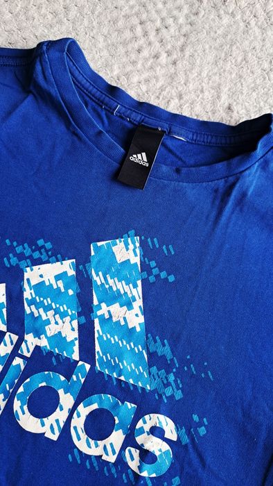 Bluzka T-shirt chłopięcy Adidas r. 146-152cm