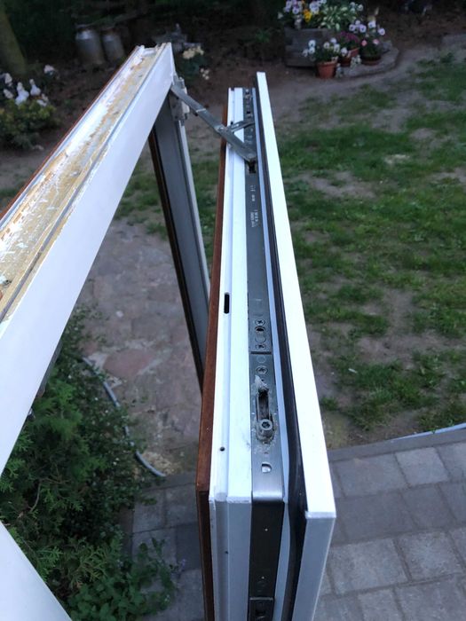 używane okno pcv  135 wys/88szer