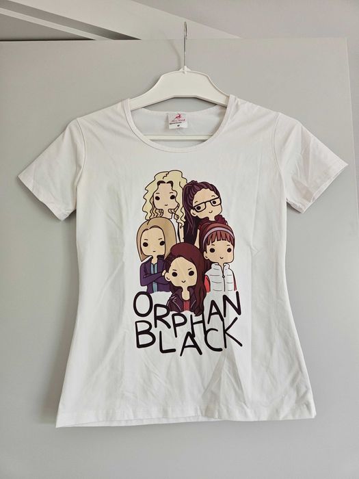 T-shirt Orphan Black serial biała bluzka